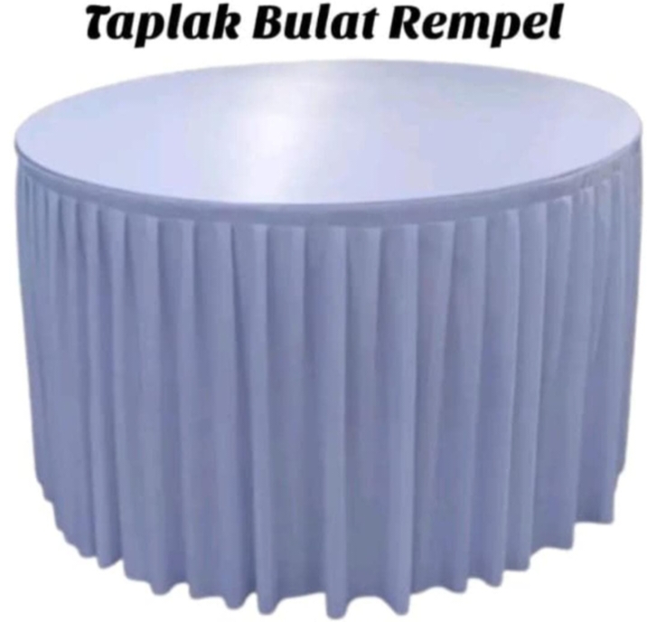 Taplak Meja Bulat Untuk Even Acara